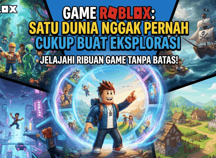 Game Roblox: Satu Dunia Nggak Pernah Cukup Buat Eksplorasi