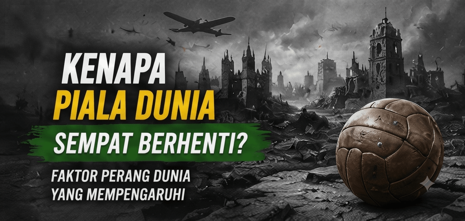 Kenapa Piala Dunia Sempat Berhenti? Ini Cerita di Balik Perang Dunia